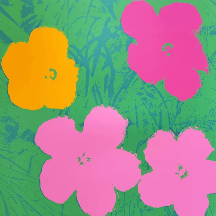 Andy Warhol after Serigrafía a color Flowers 11.68